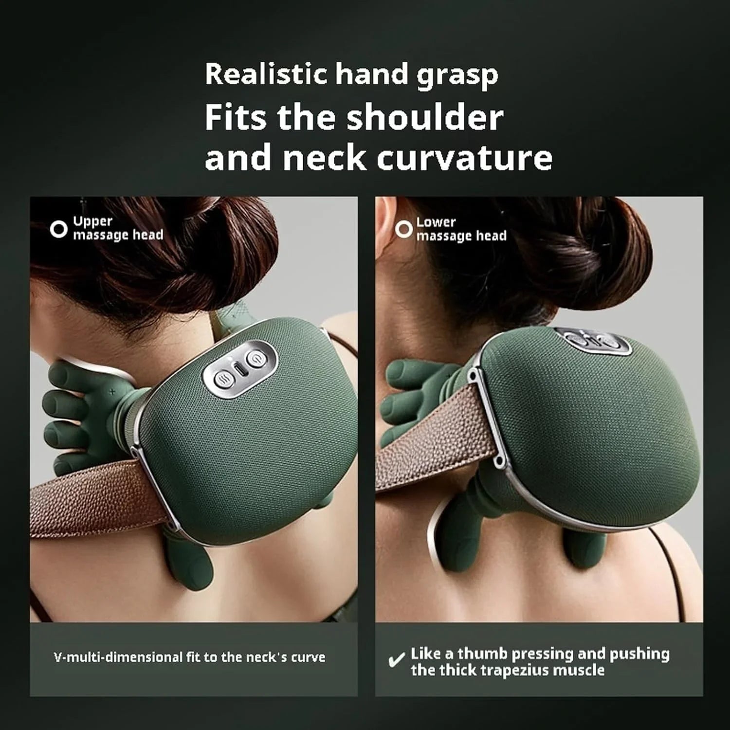 Shoulder and Neck Bionic Heated Massager with Fingers Cosmia.pk
