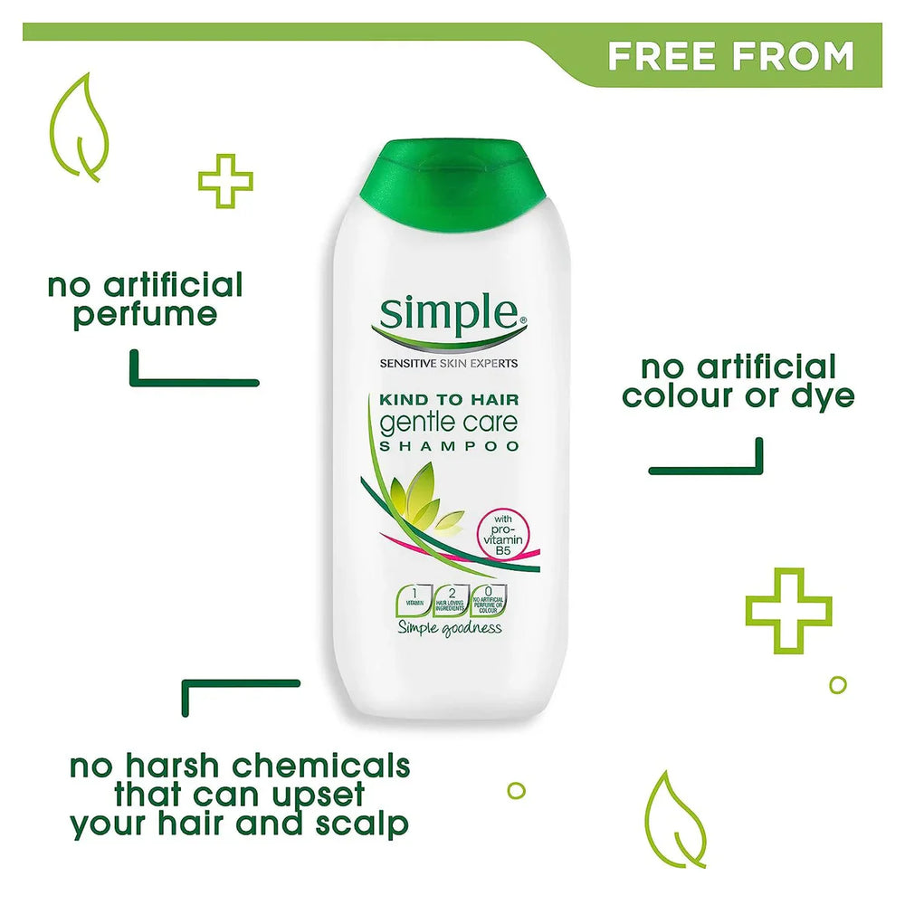 Simple Kind to Hair Gentle Care Shampoo - 200ml Simple