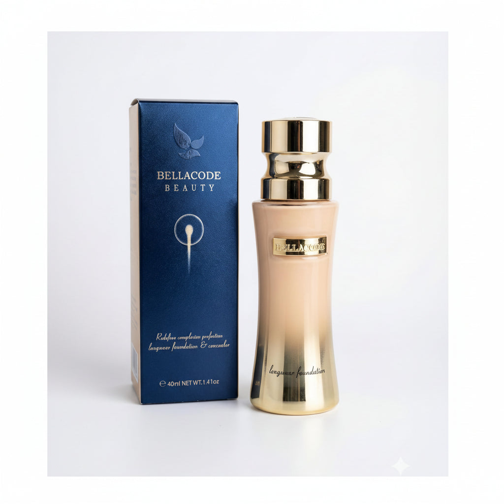 Bellacode Beauty 2-in-1 Full Coverage Foundation and Concealer - 40ml Bellacode