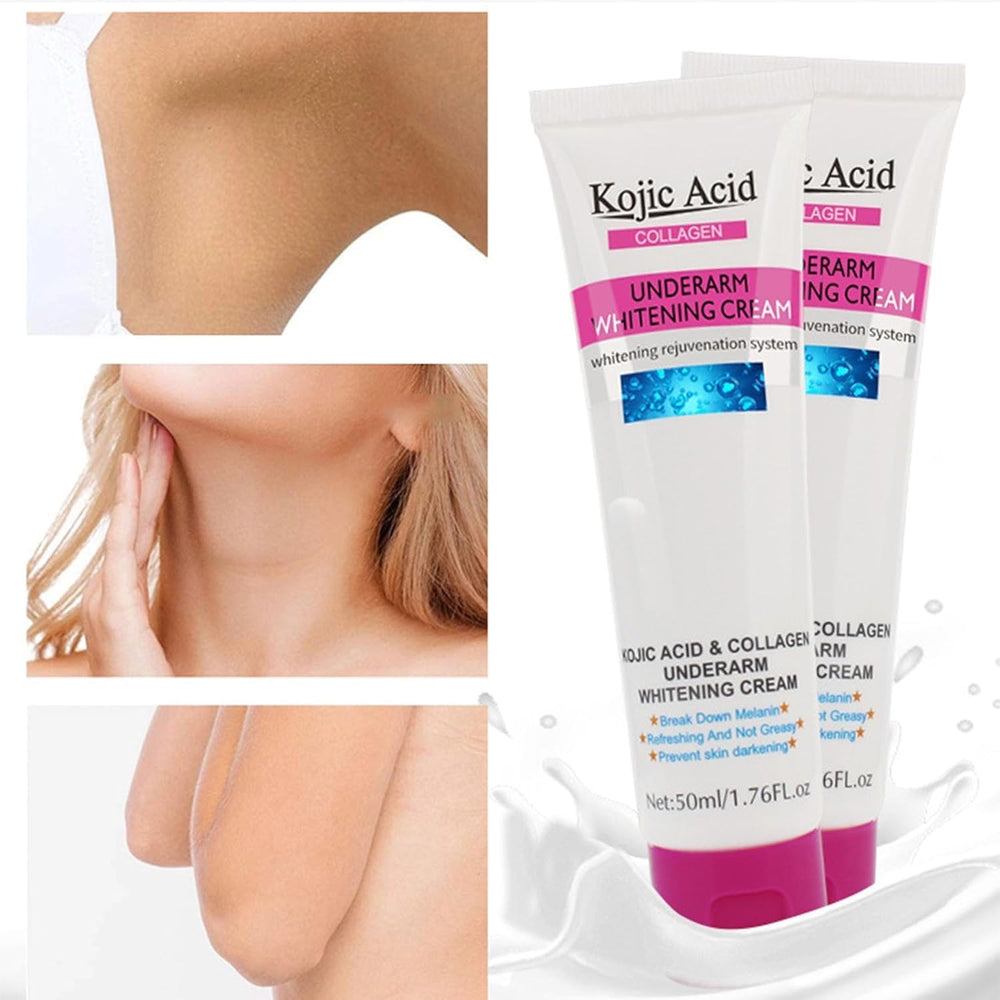 Guanjing Kojic Acid & Collagen Underarm Whitening Cream – 50ml Guanjing