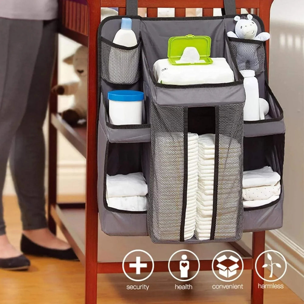 Diaper Organizer for Changing Table and Crib Diaper Stacker Cosmia.pk