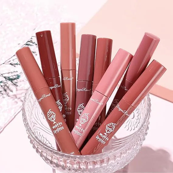 Dragon Ranee Matte Lip Gloss Set (6 Pcs) Dragon Ranee