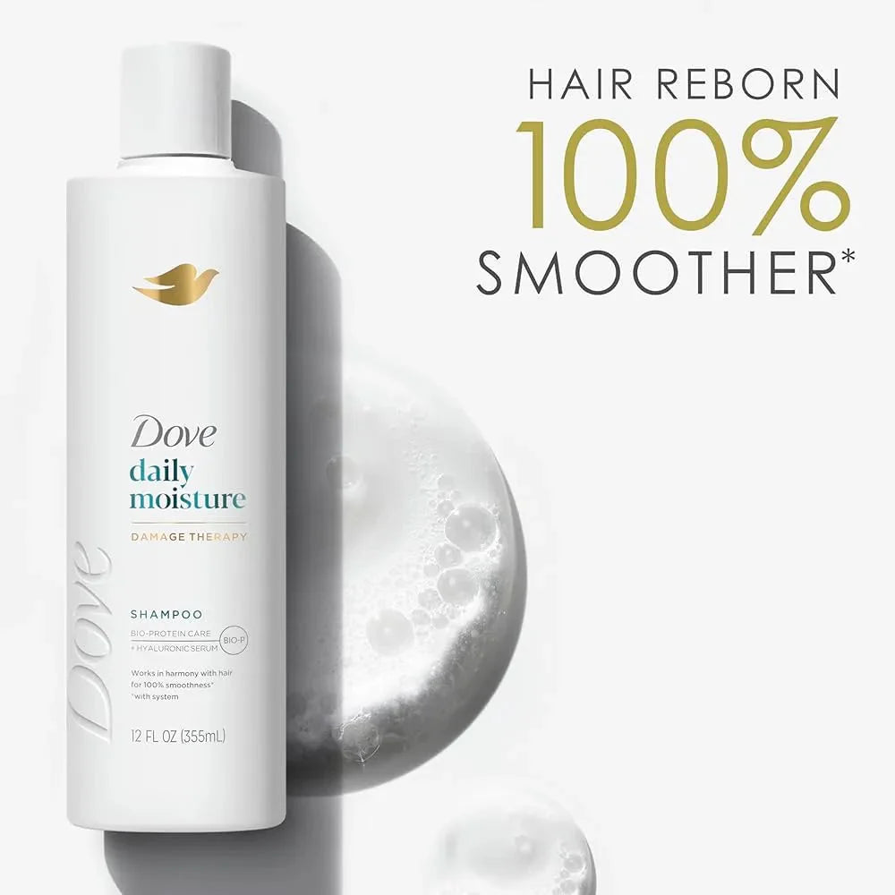 Dove Damage Therapy Daily Moisture Shampoo – 355ml Dove