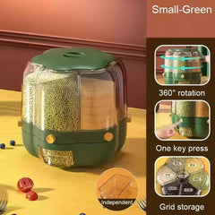 360° Rotating Grain And Cereal Dispenser Cosmia.pk