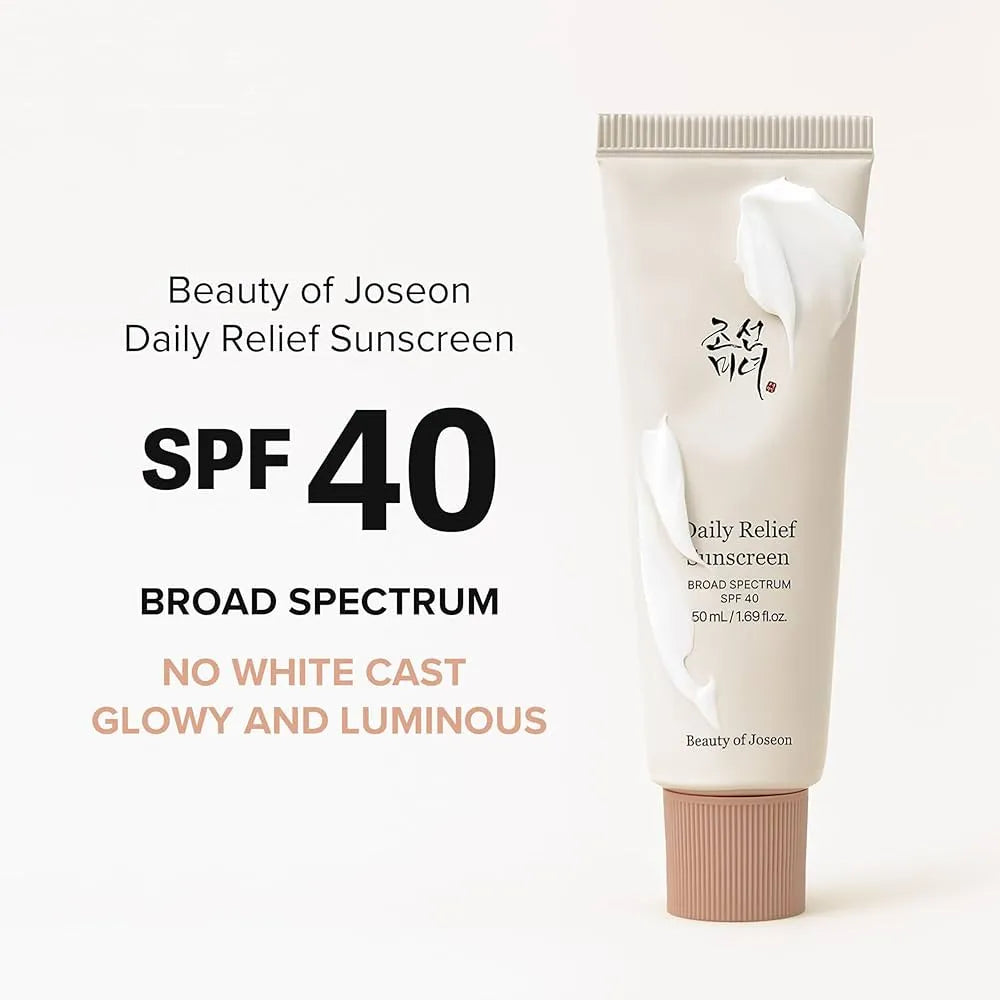 Beauty of Joseon Daily Relief Sunscreen Broad Spectrum SPF 40 – 50ml (Made in Korea) Beauty Of Joseon