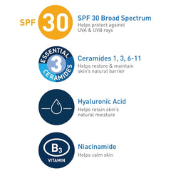 CeraVe AM Facial Moisturizing Lotion with SPF 30 60ml CeraVe