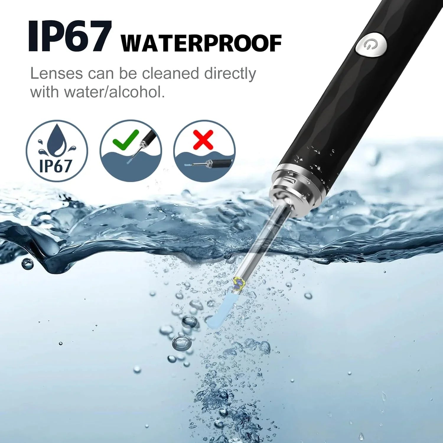 Ear Cleaner High Precision Ear Wax Removal Tool with Camera with LED Cosmia.pk
