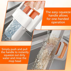 Self Squeezing Mini Mop, Wet and Dry Use Cleaning System Cosmia.pk
