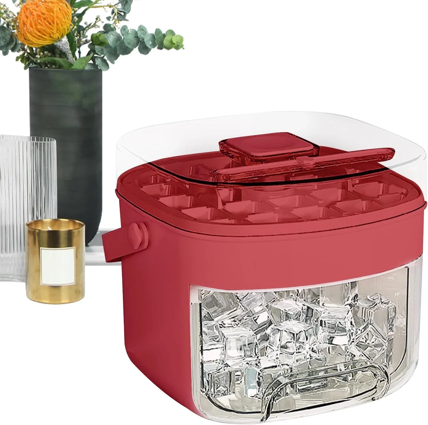 Ice Tray, Chilling Cube Maker Bin Cosmia.pk