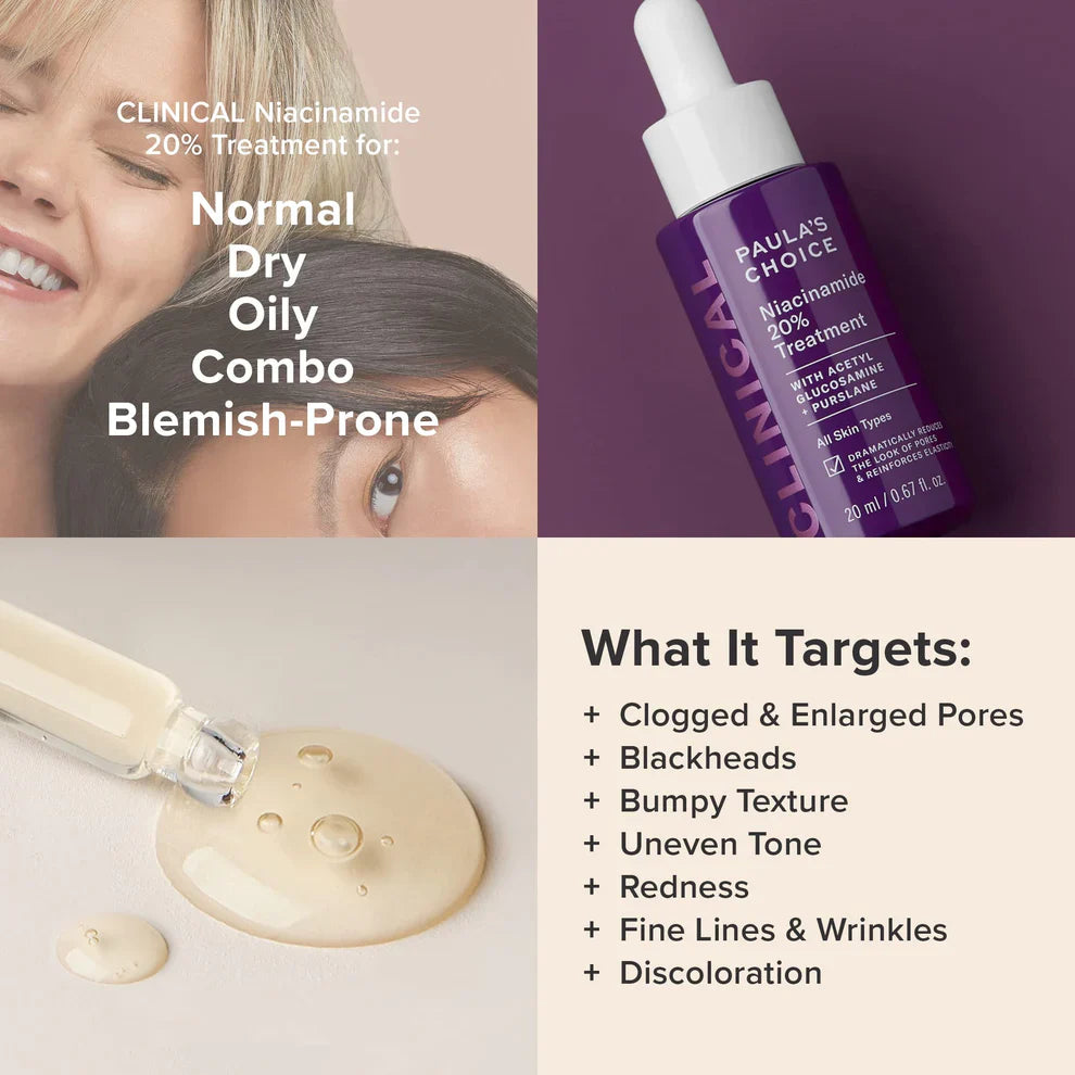Paula’s Choice Clinical Niacinamide 20% Treatment – 20ml Paula's Choice