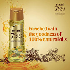 Emami 7 Oils in 1 - Damage Control Herbal Hair Oil Emami