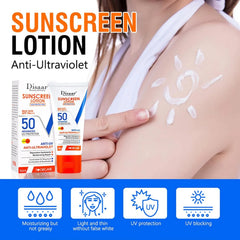 Disaar UVA/UVB SPF 50 Sunscreen Lotion - 50g DISAAR