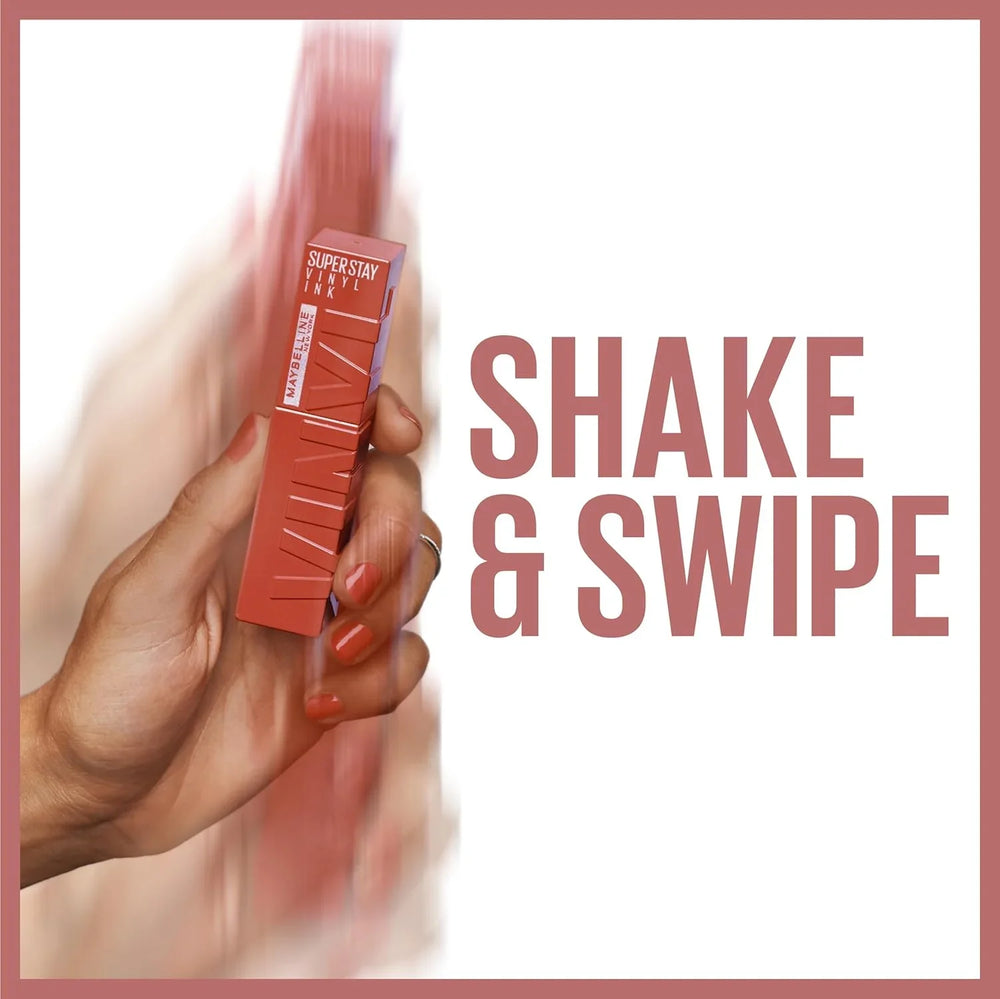 Original Maybelline Super Stay Vinyl Ink Liquid Lipstick - 95 Captivated Maybelline