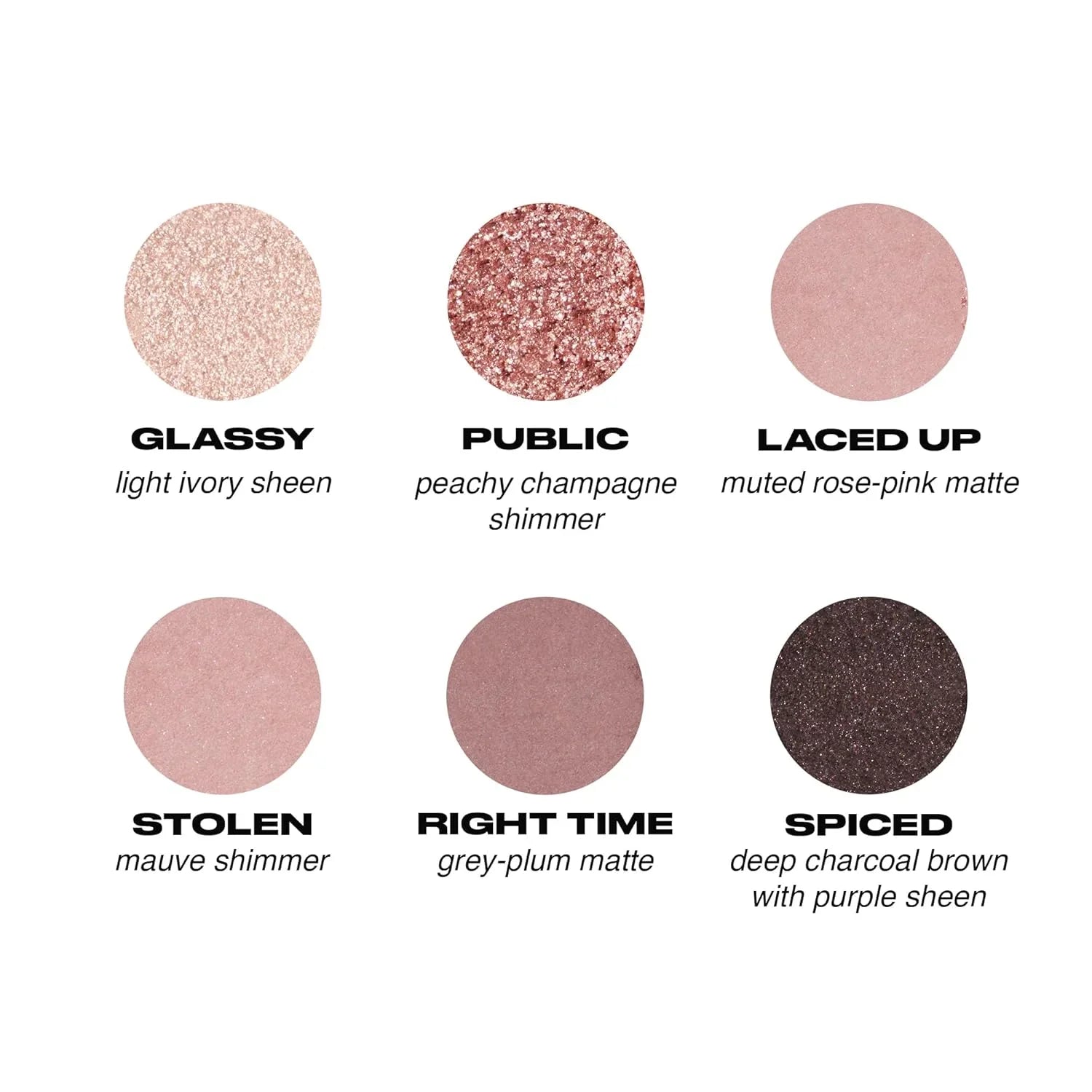 URBAN DECAY Naked 3 Mini Eyeshadow Palette Matte & Shimmer Finish 6 Naked