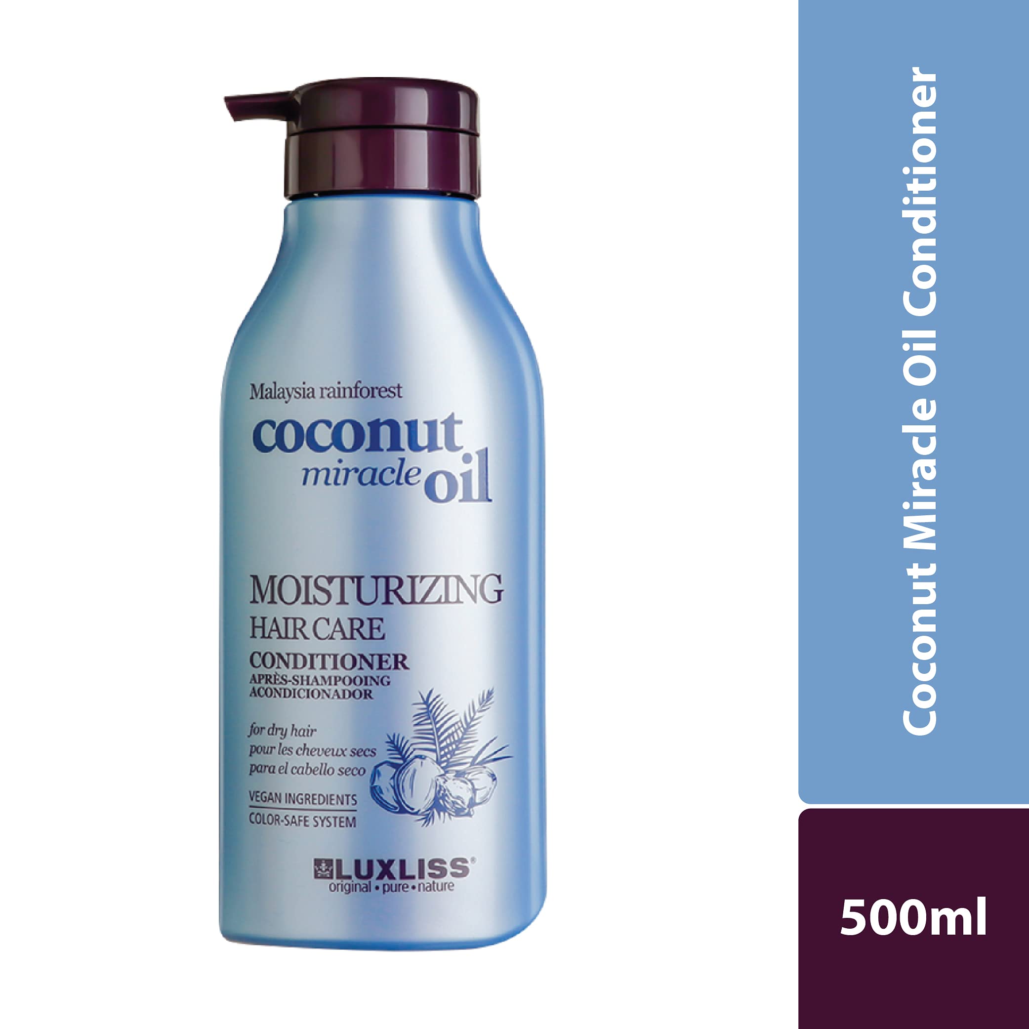 Beaver Luxliss Coconut Miracle Oil Moisturizing Hair Care Conditioner beaver