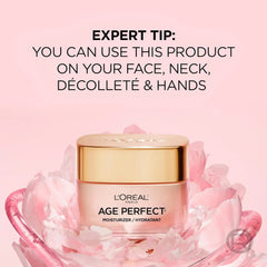 L'Oreal Paris Age Perfect Rosy Tone Anti-Aging Face Moisturizer 50ml Loreal Paris