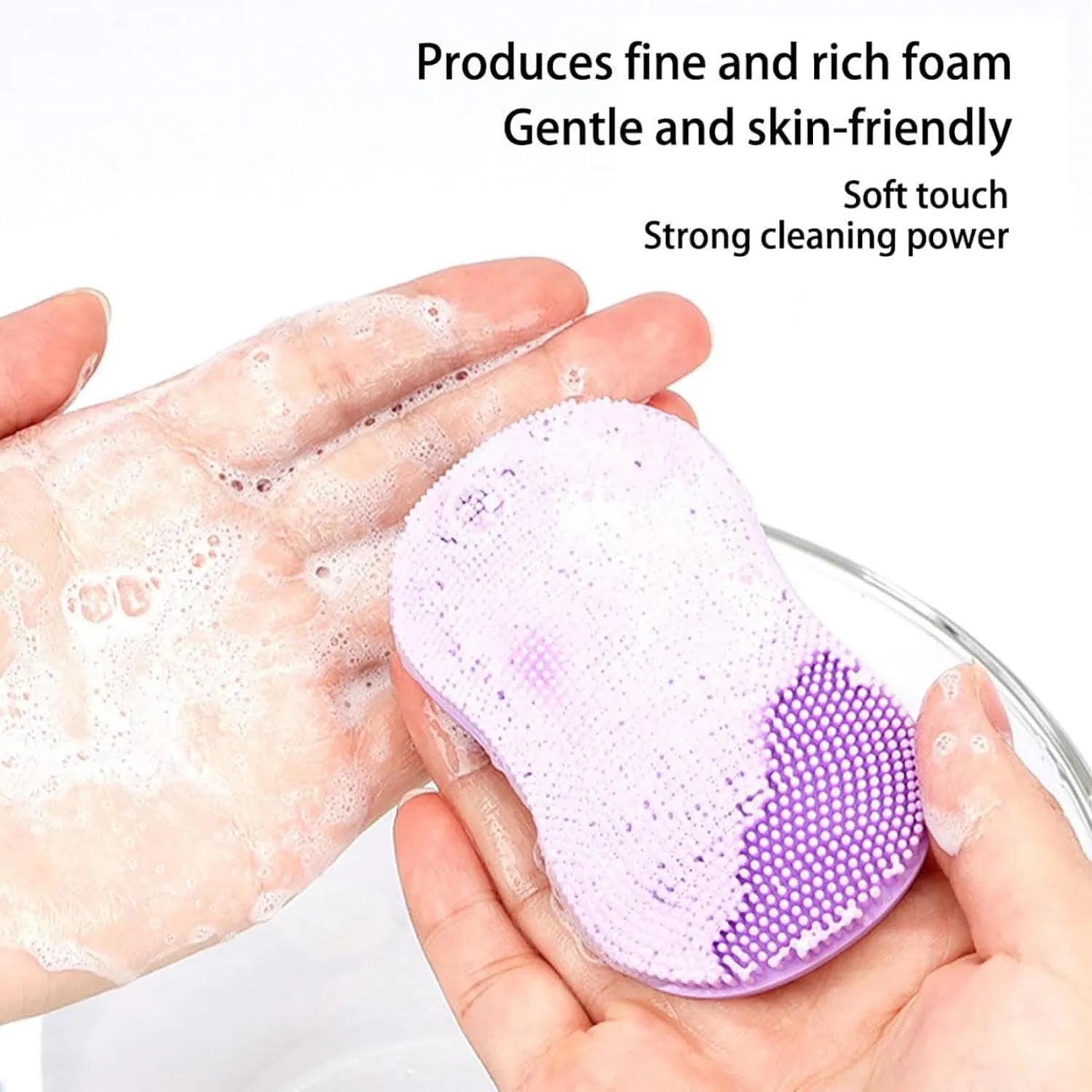 Silicone Finger Facial Cleansing Brush Cosmia.pk