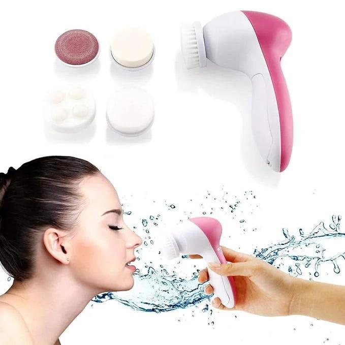 5‑in‑1 Face Cleansing Silicone Brush Cosmia.pk