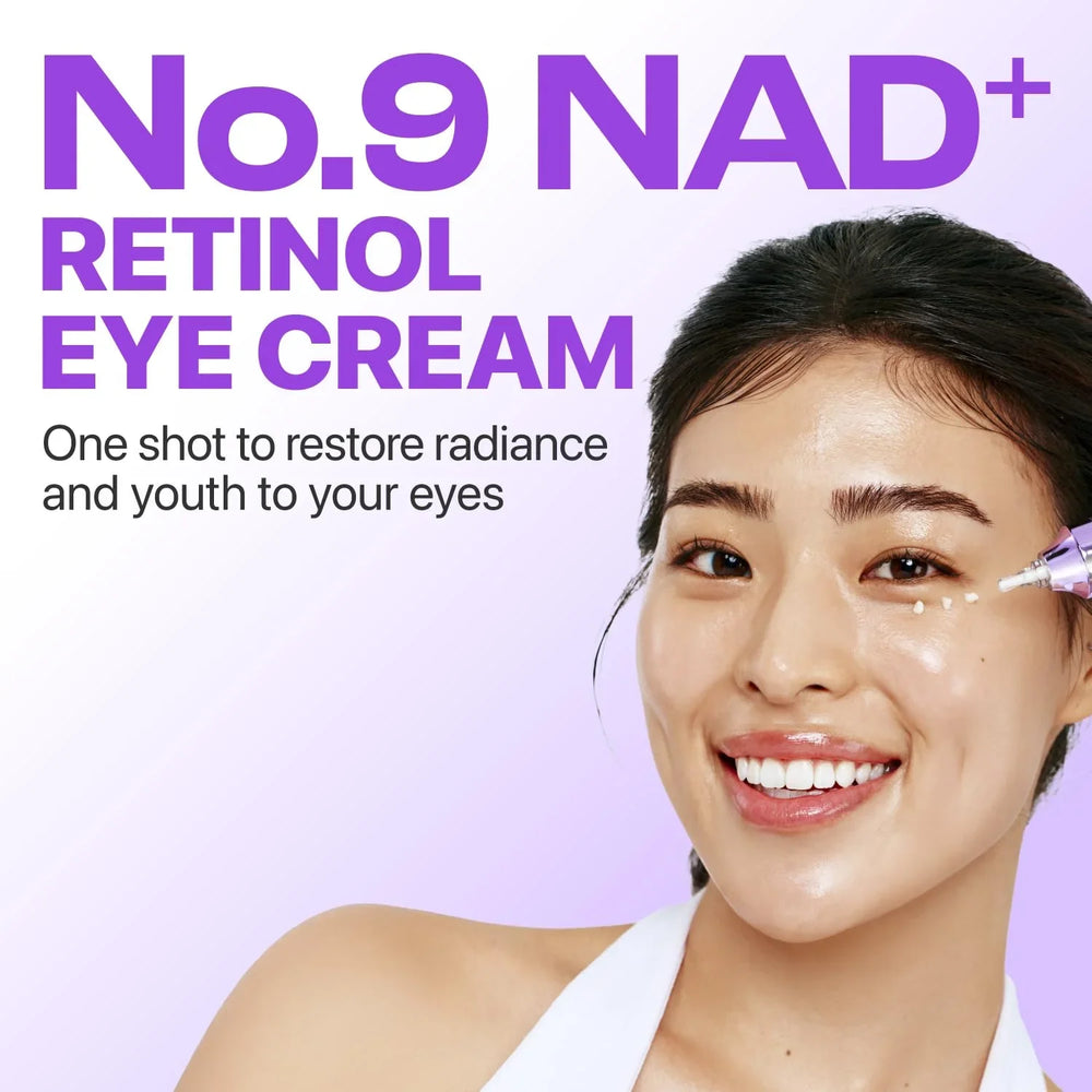 NUMBUZIN No.9 NAD+ Retinol Volumetox Eye Cream - 10ml Numbuzin