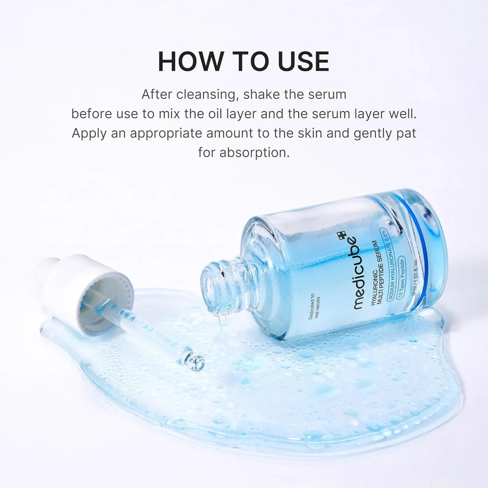 Medicube Hyaluronic Multi Peptide PDRN Serum for Glowing and Soothing Medicube