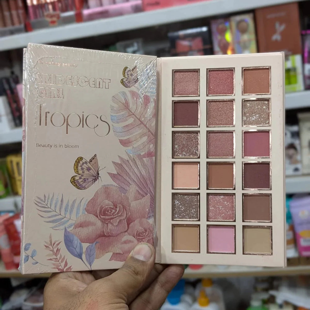 Tropic 18 color eyeshadow Palette Tropic