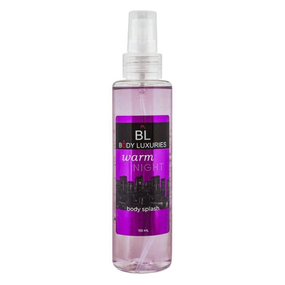 Body Luxuries Warm Night Splash 155ml Body Luxuries