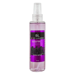 Body Luxuries Warm Night Splash 155ml Body Luxuries