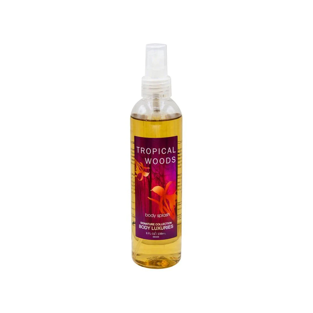 Body Luxuries Tropical Woods Body Splash 155ml Body Luxuries