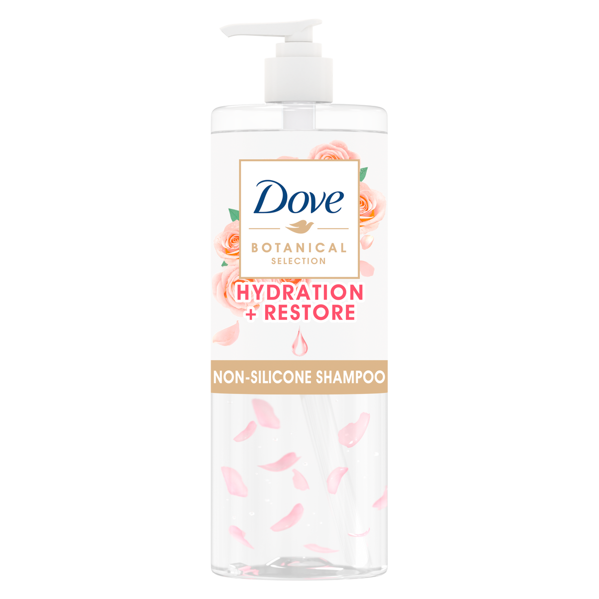 Dove Botanic Pink Moroccan Rose Shampoo 450ml Dove