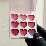 Miss Lara Heart Candy Solid lipstick Ultimate candy love Lip Palette