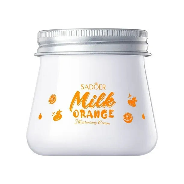 SADOER Orange Milk Vitamin C Face Cream – Whitening & Brightening Moisturizer Sadoer
