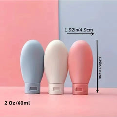 Empty Bottle Liquid Containers for Travelling - Pack Of 3 Cosmia.pk