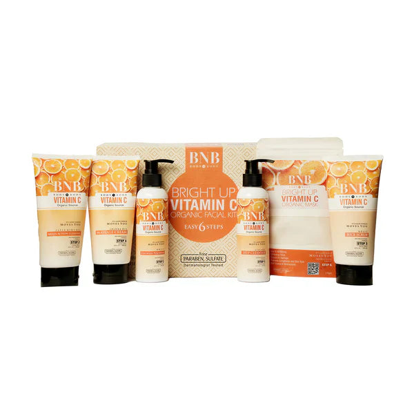 BNB Bright Up Vitamin C Facial Kit - 6-Step BnB
