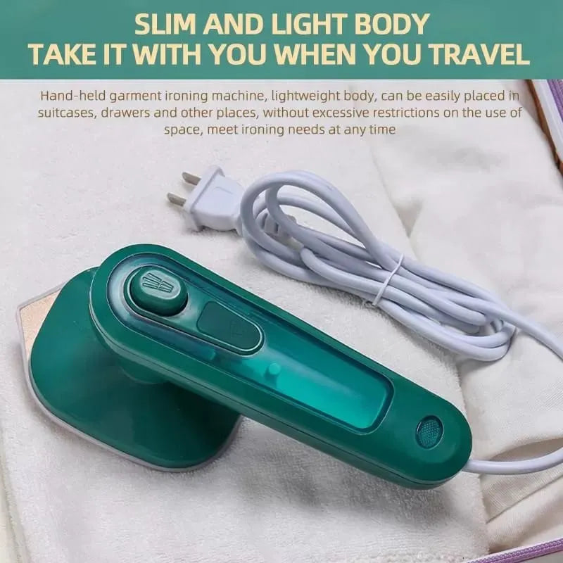 Portable Mini Electric Steam Iron Handheld Garment Steamer Cosmia.pk