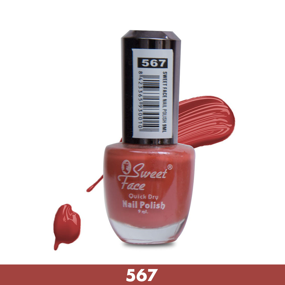 Sweet Face Qiuck Dry Nail Polish 9ml Sweetface