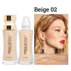 Miss Rose Unique Double Wear Makeup Liquid Foundation Miss Rose