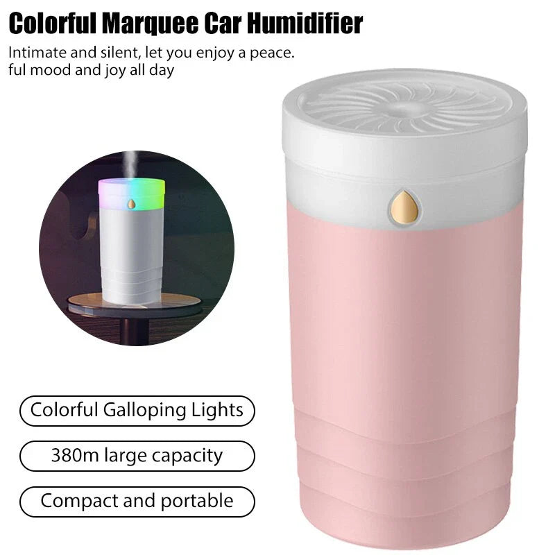 Humidifier Essential Oil Aroma Diffuser Nozzle with Color LED Light Cosmia.pk