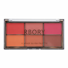 Rbory Beautiful Blusher Palette - 6 Colors Rbory