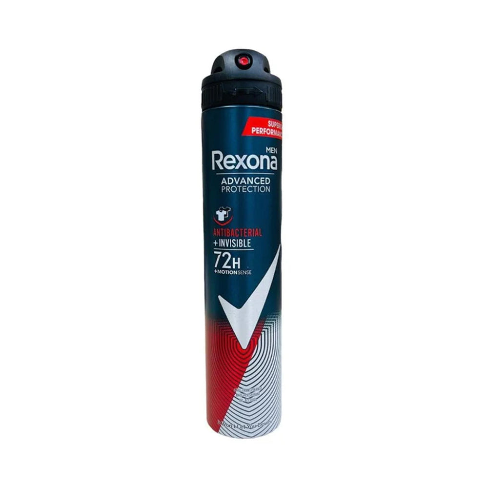 Rexona Men Antibacterial+invisible 72h Body Spray 200ml REXONA