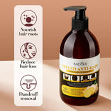 SADOER Ginger Anti-Hair Loss Anti-Dandruff Resore Lush Hair Shampoo - 500ml