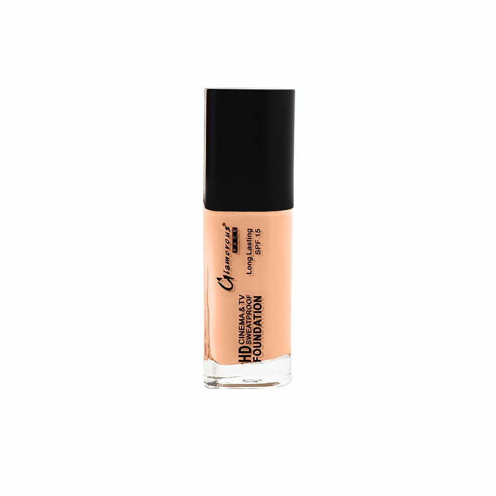 Glamorous Face HD Cinema & TV Waterproof Long Lasting Foundation Glamorous Face