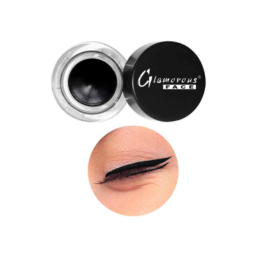 Glamorous Face Long Lasting Water Proof Gel Eyeliner Glamorous Face
