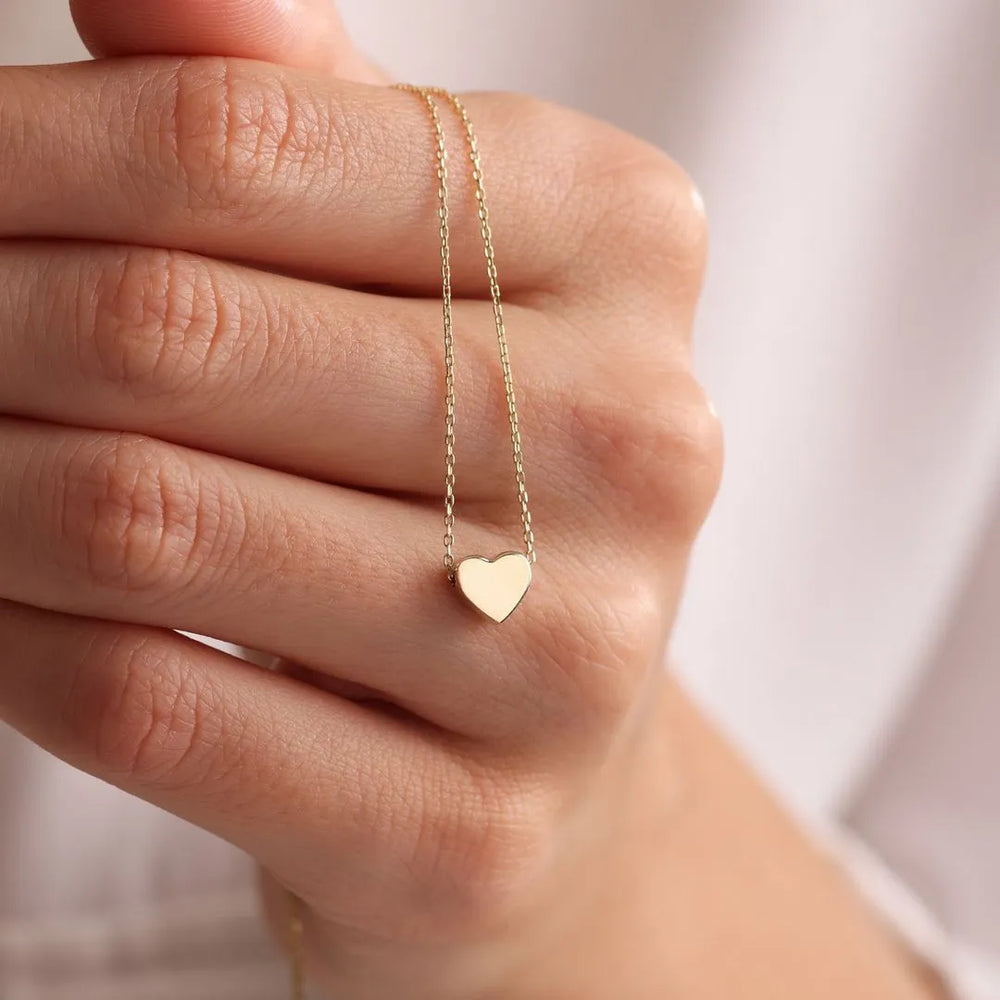 Stainless Steel Tiny Heart Chain Cosmia