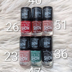 Maybelline Permanent Nail Paint Maybelline