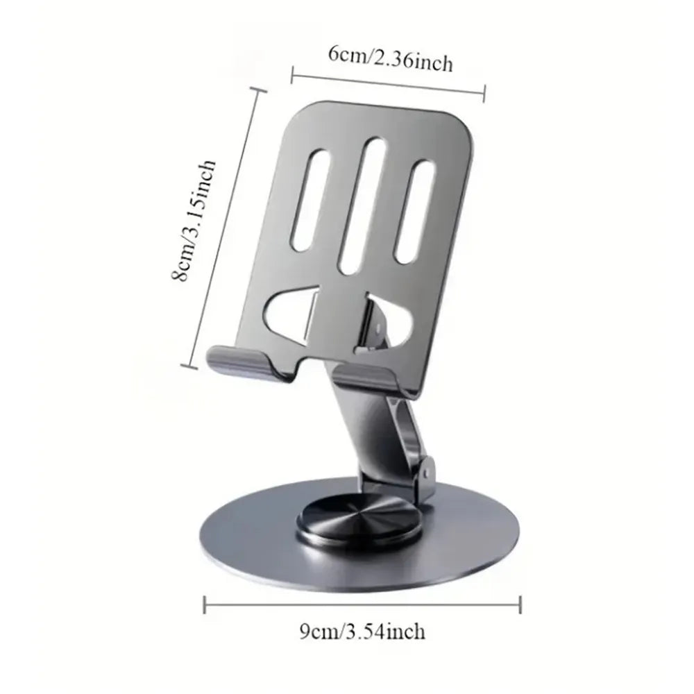 Full Metal Mobile Phone Stand 360° Rotating Aluminum Alloy Cosmia.pk
