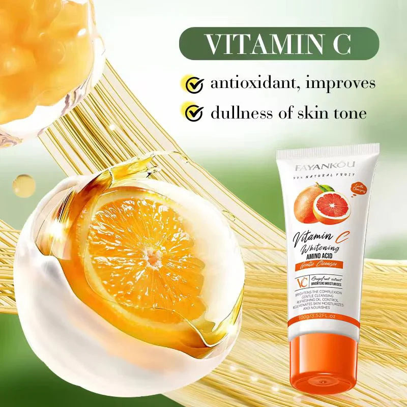 FAYANKOU Grapefruit Extract Whitening Cleanser – 100g FAYANKOU