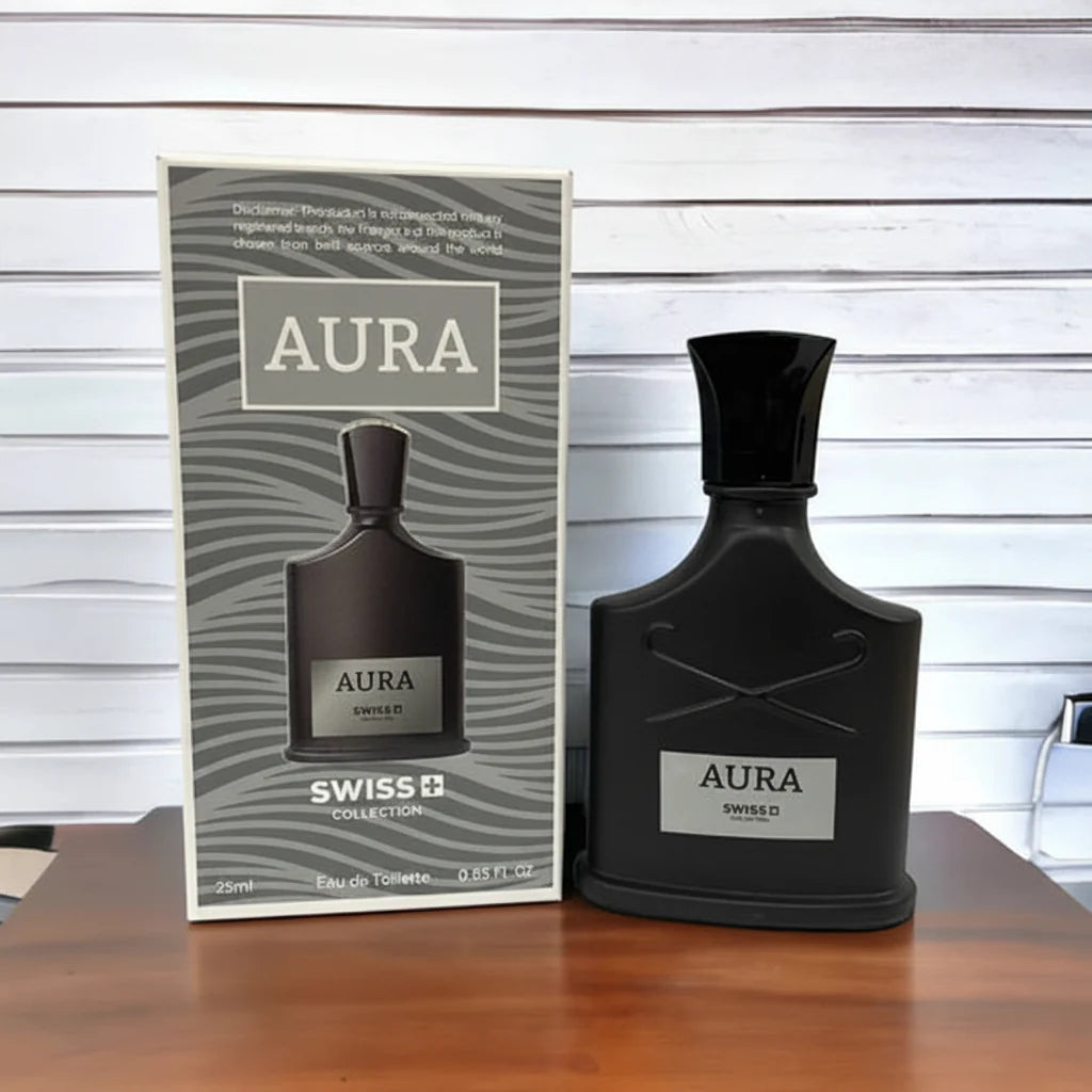 AURA by Swiss Collection Eau De Toilette for Men – 25ml Swiss Collection