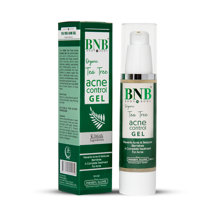 BNB Tea Tree Acne Control Gel - 50ml BnB