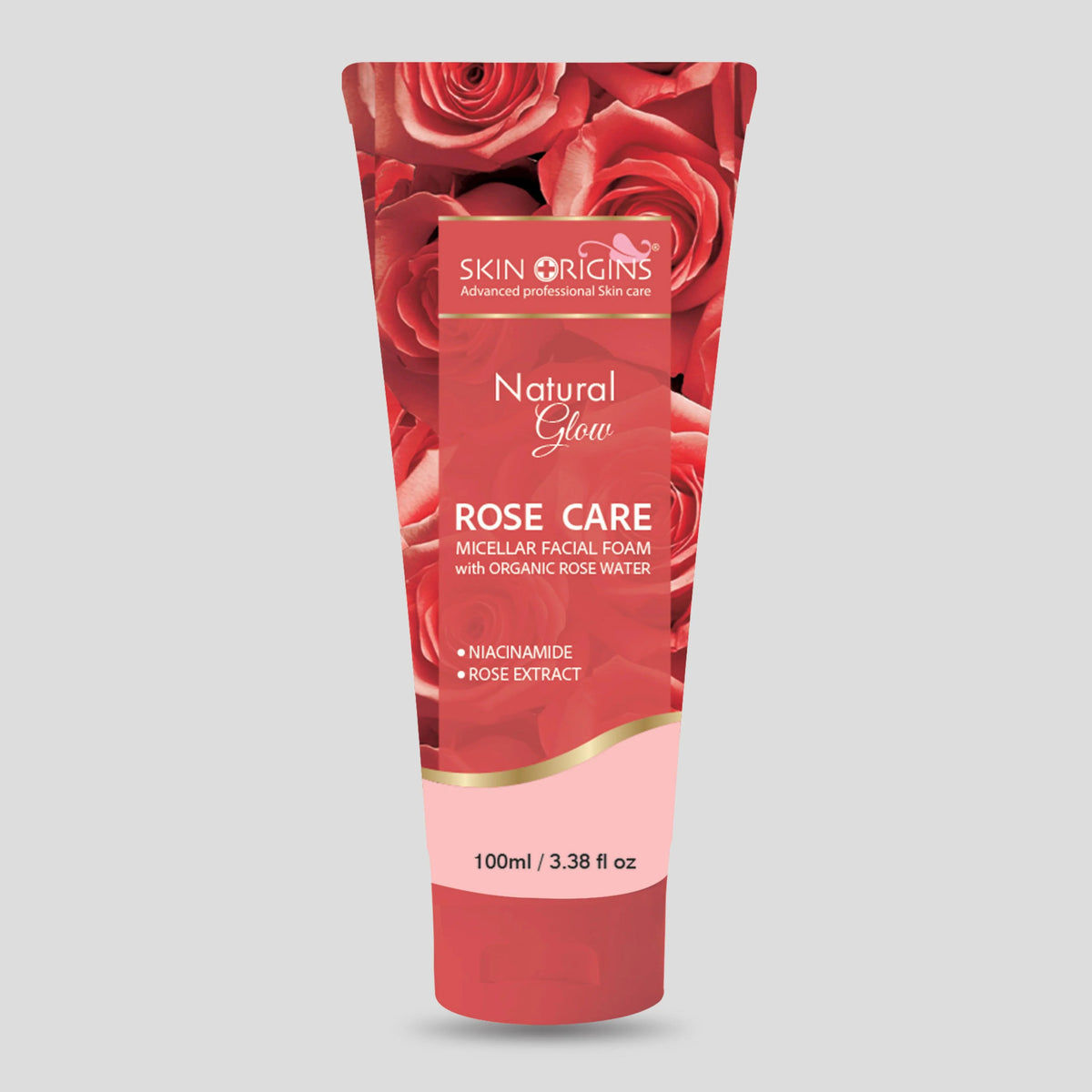 Skin Origins Rose Care Micellar Facial Foam - 100ml Skin Origins
