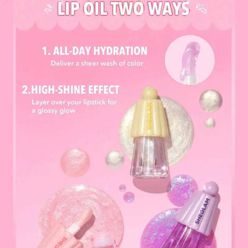 Sheglam Jelly Wow Hydrating Lip Oil Sheglam